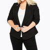 Office Lady Plus Size Blazer Women 6xl 5xl 2022 Spring Black  Style Notched Single Button Long Sleeve blazer feminino Oversize