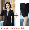 Office Uniform Designs Business Suits With Jackets Coat and Skirt For Women OL Styles Skirt Suits Work Wear Sets Blazer