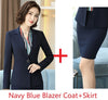 Office Uniform Designs Business Suits With Jackets Coat and Skirt For Women OL Styles Skirt Suits Work Wear Sets Blazer