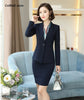 Office Uniform Designs Business Suits With Jackets Coat and Skirt For Women OL Styles Skirt Suits Work Wear Sets Blazer