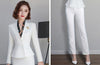 Office Work Pant Suit For Women Business Lady Professional Uniform 2 Piece Formal Pants Blazer Set Plus Size 2023 DD2721