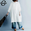 Brand Oversized Shirt Plus Size Women Clothing Ladies Casual Loose Blouse Long Top Tees Tunics Female Casual Loose Blusa