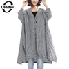 Oversized Plus Size Women Clothing Casual Loose Blouse Shirt Ladies Long Tops Tees Female Plaid Tunics Blusa 9XL 8XL 7XL