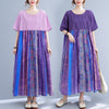 Oladivi Oversized Women's  Print Boho Dress Ladies Summer Holiday Beach Wear Bohemian Maxi Long Dresses Robe Femme 88901