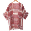 One Size Womens Floral Print Chiffon Swimwear Beach Bikini Cover Up Dress Summer Comfortable Shirt Wrap