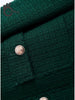 OneBling Za Woman 2022 Casual Traf Solid Single Breasted 2 Piece Sets Blazer Quilted Coats Button Mini Skirts Texture Woolen