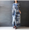 Original design vintage fluid one-piece dress chinese national style trend women's ink dress 1547