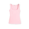 Summer Sexy Low-cut Basic T-shirts Tank Top Solid Cotton Self-cultivati Sleeveless Camisole Tops Women's Vest 2090