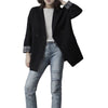 Overcoat Spring Autumn Suit Jacket Ladies Korean Version Of The British Style Work Ol Casual Retro Chic Slim Outerwear Coats