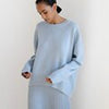 Oversize Winter Pullover Women Loose Solid Knitted Sweater Korean Long Sleeve Knitwear Female Casual O-Neck Warm Jumper
