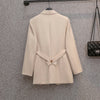 Oversize Women's Autumn Office Lady Coat Suit Jacket Slim Temperament High-level Sense of Fried Street Was Blazer Horse Printing