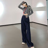 Oversized Jeans Women Plus Size 5XL Harajuku Stylish Boyfriend Ins Design Teens Streetwear Fall Spring Chic Ladies Denim Trouser