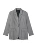 PB&ZA 1608336 Women 2023 Autumn Lapel Long Sleeve Straight Cut Breasted Blazer Coat Female Outerwear Chic 1608/336