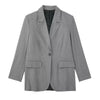 PB&ZA 1608336 Women 2023 Autumn Lapel Long Sleeve Straight Cut Breasted Blazer Coat Female Outerwear Chic 1608/336