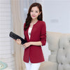 Autumn Women Blazer Coat Elegant Suit Jacket Outwear Long Jackets Blazers Coat Feminino Chaquetas Mujer 5XL Tops