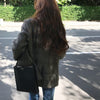 PEONFLY 2023 Spring Jacket Women Coats Vintage Plaid Outwear Casual Notched Collar Single Breasted Office Ladies Jackets Blazer
