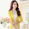 Blazer Women New Arrivals  Ladies Blazers Sleeve Long Business Office Suit Jackets Female Blue Purple Gray Blaser Femme