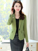 PEONFLY Women Blazer 2023 Casual Office Lady Work Pockets Jackets Coat Slim Korean Style Solid Women Blazer Femme Jacket