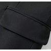 PEONFLY Women Elegant Long Sleeve Single Button Blazer Jacket Casual Black Female Chic Office Lady Blazer Outwear Coat Female