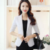 POENFLY 2022Autum female outerwear Fashion Women Blazer jacquard suit Jacket Slim One button Long sleeve Women coat