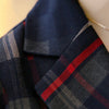 POENFLYWomen Blazers & Jackets Blue Red Plaid Blazer Women blazer Coat Casual One Button Outerwear Short Blazer Feminino