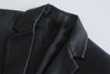 PUWD Commuter Women Faux Leather Suit Skirt Set 2023 Autumn/Winter Casual Retro Streetwear Solid Color Blazer Slim Female Skirt