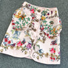 Palace style retro printing western style skirt suit two-piece suit ladies temperament ladies shirt all-match skirt trend