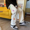 Pants Aestethic Retro Cargo Women Pockets Korean Denim Trousers Harajuku Streetwear Grunge Vintage Baggy Trend Jeans
