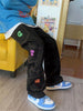 Pants Aestethic Retro Cargo Women Pockets Korean Denim Trousers Harajuku Streetwear Grunge Vintage Baggy Trend Jeans