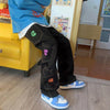 Pants Aestethic Retro Cargo Women Pockets Korean Denim Trousers Harajuku Streetwear Grunge Vintage Baggy Trend Jeans