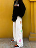Pants Aestethic Retro Cargo Women Pockets Korean Denim Trousers Harajuku Streetwear Grunge Vintage Baggy Trend Jeans