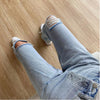 Pants Female Women's Jeans Large Size Boyfriend Jean Women Jeans Y2k Pants High Waist Mom Ripped Jeans 2022 Stright Trousers