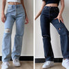 Pants Female Women's Jeans Large Size Boyfriend Jean Women Jeans Y2k Pants High Waist Mom Ripped Jeans 2022 Stright Trousers