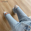 Pants Female Women's Jeans Large Size Boyfriend Jean Women  Jeans y2k Pants High Waist Mom Ripped Jeans 2022 Stright Trousers