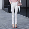 Pencil Pants Women 2022 Spring High Waist Female Formal Trousers Casual Pantalones Solid Workwear Stretchy Slim Woman Trousers