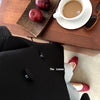 Peonfly Women 2022 Casual Double Breasted Blazers Coat Vintage Notched Long Sleeve Female Outerwear Chic Tops Green