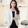 Pink Blue Blazer Feminino Coat Jacket Office  Spring/Autumn Suit Slim Blaser Feminino Elegant Blazer Large Size XXL TT2113