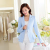 Pinky Is Black blazer women jacket ruffle female candy color slim long-sleeve short women suit jacket outerwear  lady blazer