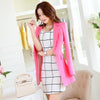 Pinky Is Black women blazer plus size women clothing outerwear  medium-long slim elegant long-sleeve suit jacket