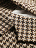 Pirate Hippie Houndstooth Classic Blazers Woman Autumn Notched Collar Belt Pockets Coat Casual Vintage Blazers Outerwear 2023