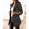 Plaid Blazer Women 2022 Office Ladies Female Blazer for Women Button Slim Autumn Long Sleeve Women Blazers and Jackets Suit Coat
