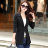 Plus Size 3XL Blazer Feminino Women Basic Coats Long Sleeve Small Suit Jacket Female Blaser Feminino England Blazer Women C4061