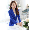 Plus Size 3xl 4xl Blazer Solid Coat 2022 Spring Single Button Outwear Women Office Wear Blazers Female  basic Coats ZY2771
