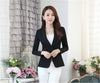 Plus Size 3xl 4xl Blazer Solid Coat 2022 Spring Single Button Outwear Women Office Wear Blazers Female  basic Coats ZY2771
