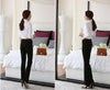 Plus Size 4XL 5XL Formal Shirt Women Clothes 2023 Long Sleeve White Chiffon Blouse Elegant OL Office Ladies Work Wear Tops