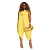 Plus Size 4XL 5XL Solid Jumpsuits For Women 2022 Sleeveless Summer Sexy Rompers Womens Jumpsuit Fashion Office Lady Bodysuit