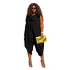 Plus Size 4XL 5XL Solid Jumpsuits For Women 2022 Sleeveless Summer Sexy Rompers Womens Jumpsuit Fashion Office Lady Bodysuit
