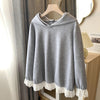 Plus Size 4XL Grey Long Sleeve Zip-up Hoodies Winter Autumn 2023 Harajuku Sporty Blouses Cotton Loose Casual Sweatshirts