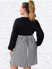 Plus Size 4XL Loose Dress for Women Casual Elegant Long Sleeve Midi Dresses 2023 Autumn Large Oversized Clothing