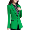 Plus Size 4XL Office Work Blazer Women Spring Autumn Small Suit Jacket Women Long Sleeve Blaser Feminino Outwear Blazers C4029